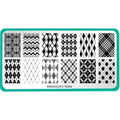 All About Argyle (m268) - Nail Stamping Plate