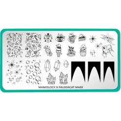 Artist Collaboration: Fauxja Cat (M489) - Nail Stamping Plate