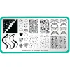 Artist Collaboration: sip_and_dip (M434) - Nail Stamping Plate
