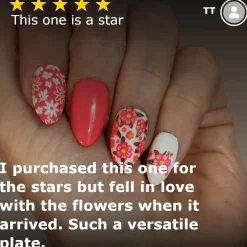 Artist Collaboration: sip_and_dip (M434) - Nail Stamping Plate