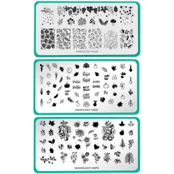 Autumn Harvest: Set of 3 Nail Stamping Plates