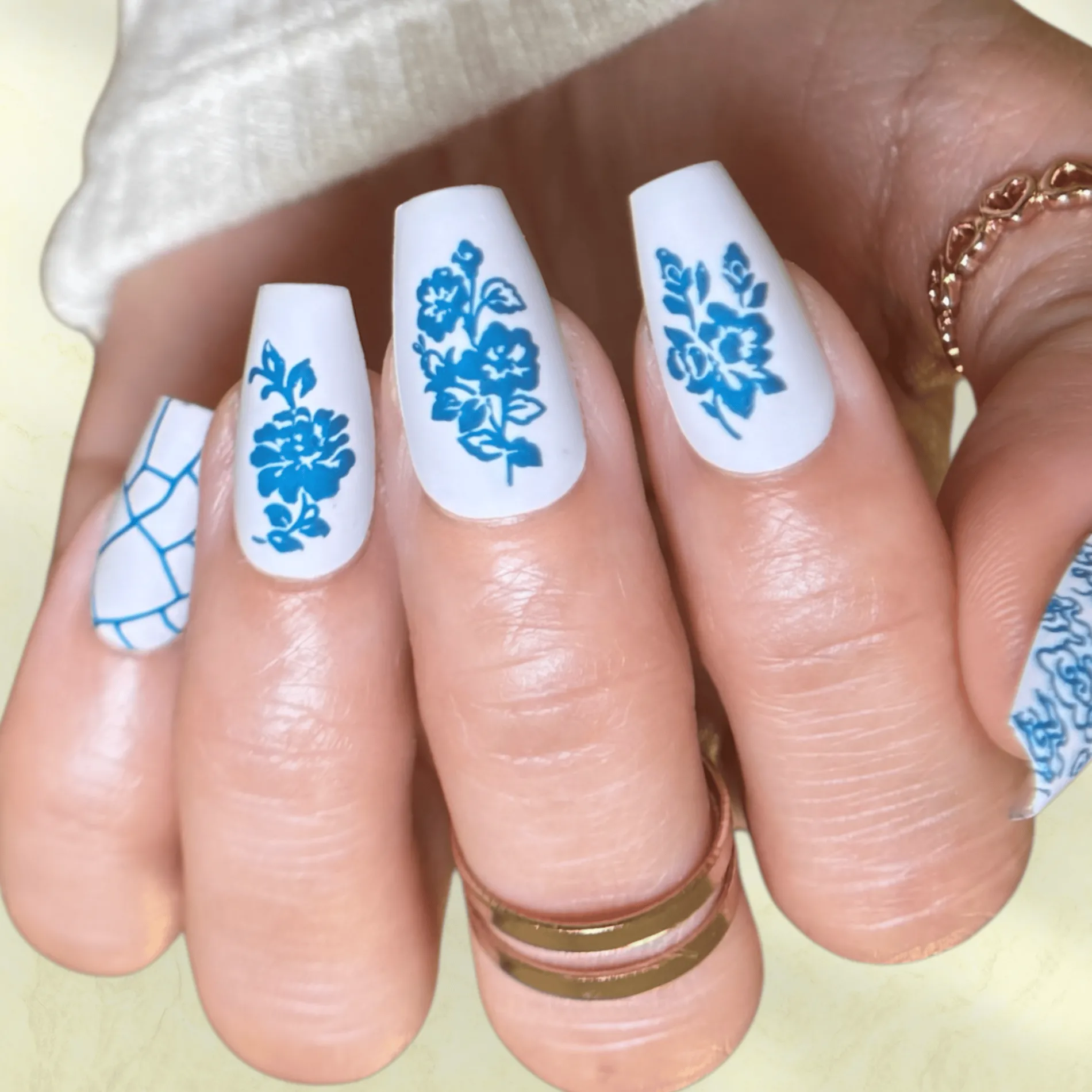 Bone White (B577) - White Creme Stamping Polish