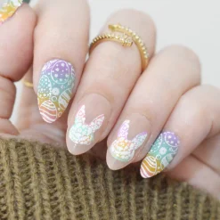 Bunny Bliss (M562) - Nail Stamping Plate