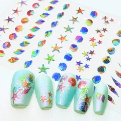 By the Seashore (MS-105) - Nail Art Sticker