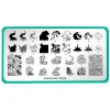 Catching Waves (M526) - Nail Stamping Plate
