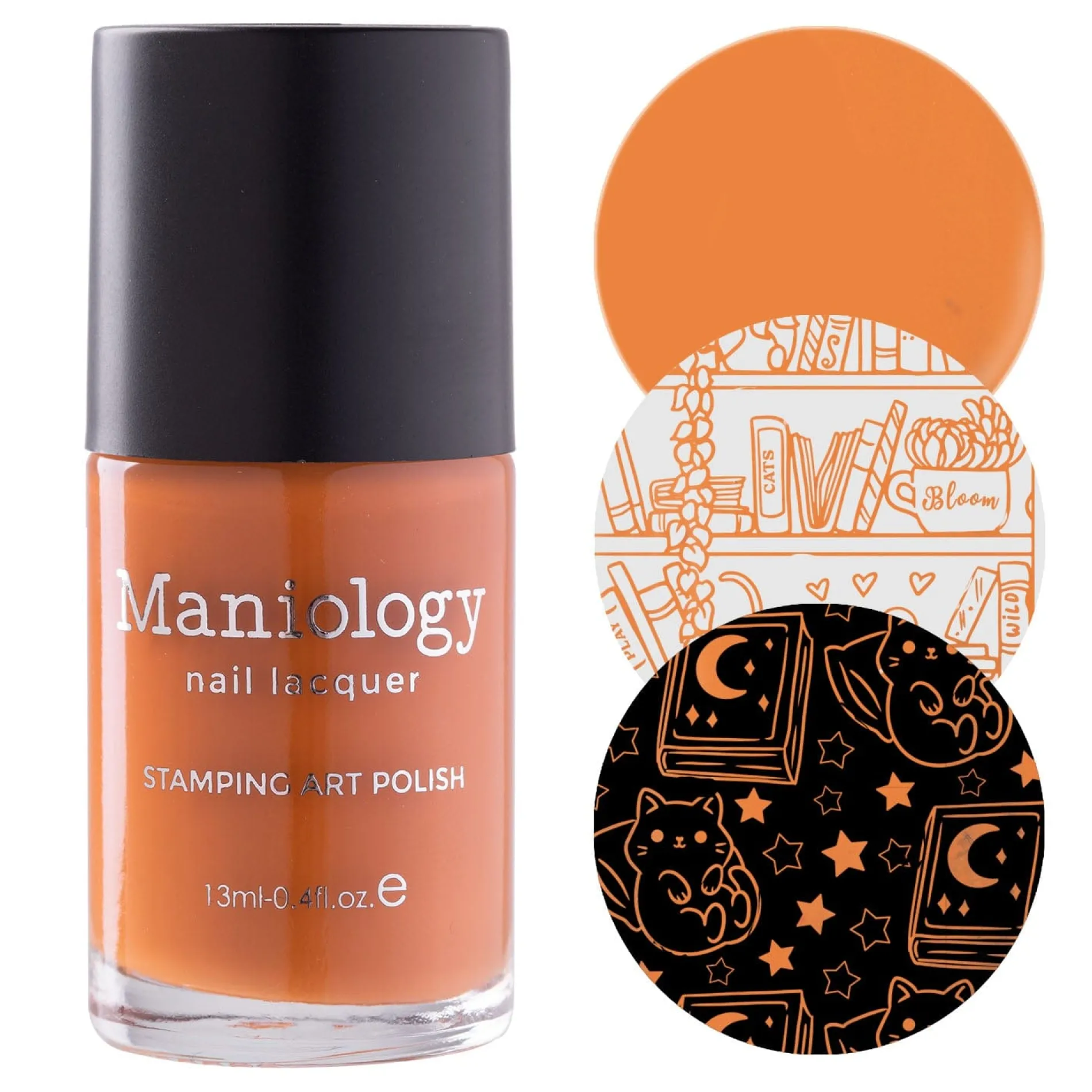 Catnap (B503) - Caramel Orange Stamping Polish