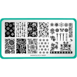 Ceremony Chic (M691) - Nail Stamping Plate