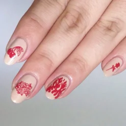Cherry Bomb (B326) - Deep Red Stamping Polish