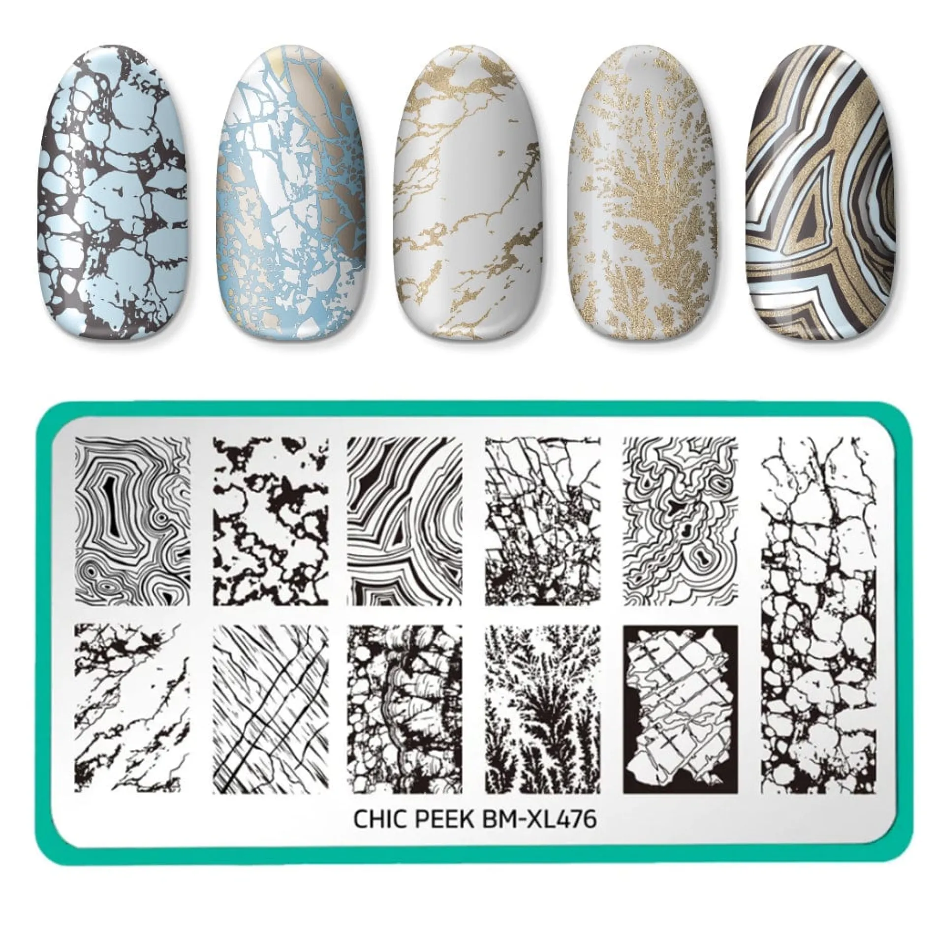 Chic Peek: Heart of Stone Nail Stamping Starter Kit
