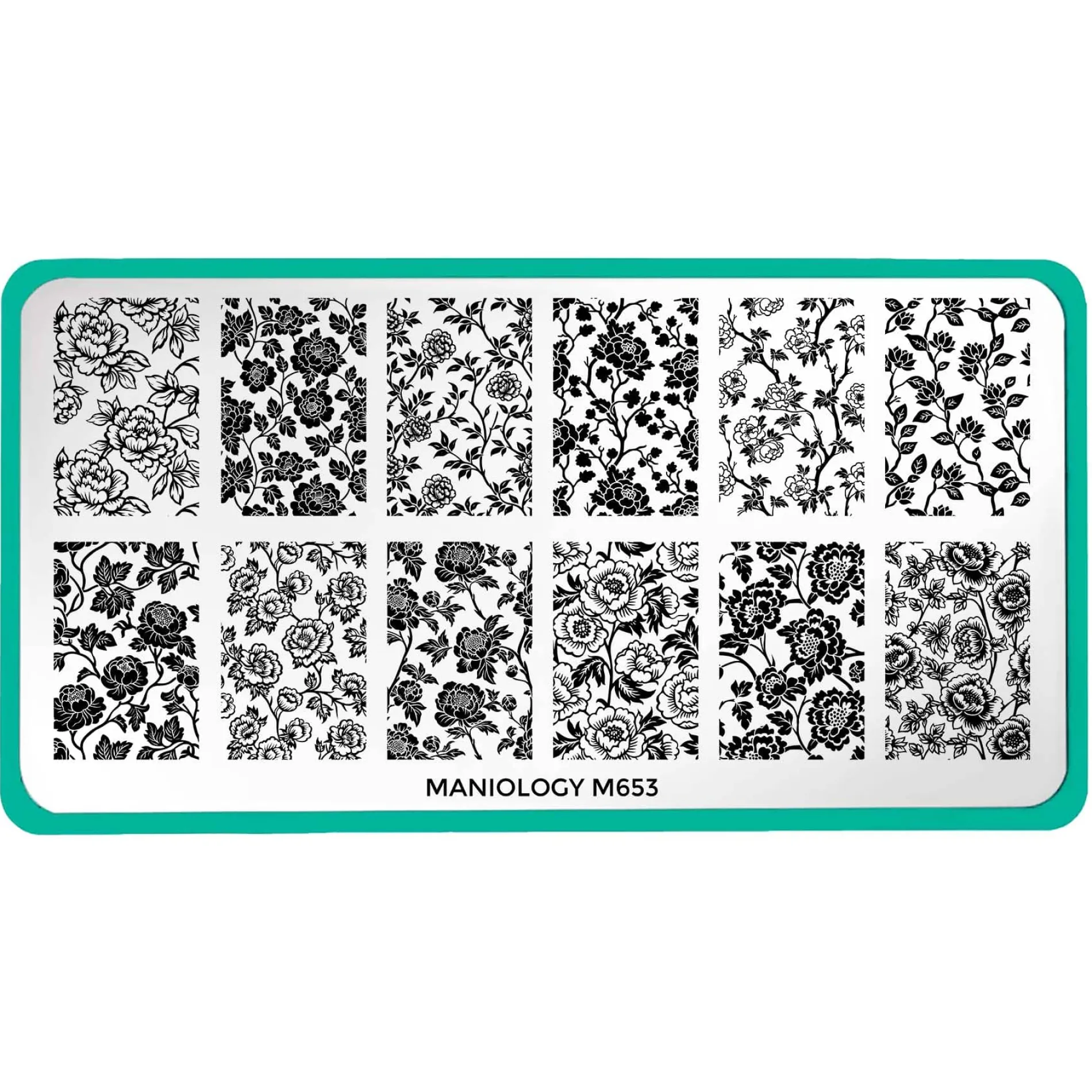 Chinoiserie (M653) - Nail Stamping Plate