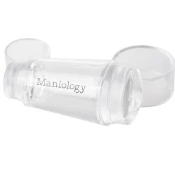 Clear Stamper Collection - Mini Dual Ended Clear Nail Art Stamper + Scraper Card