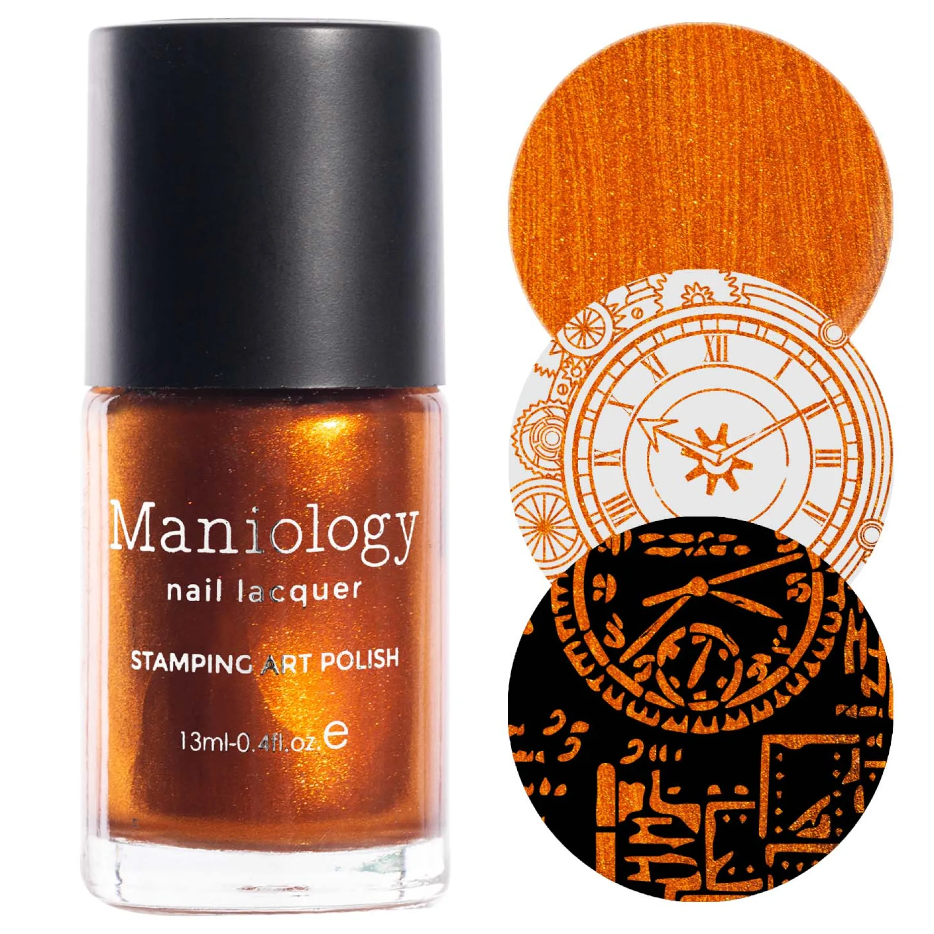 Clockwork (B481) - Metallic Copper Stamping Polish