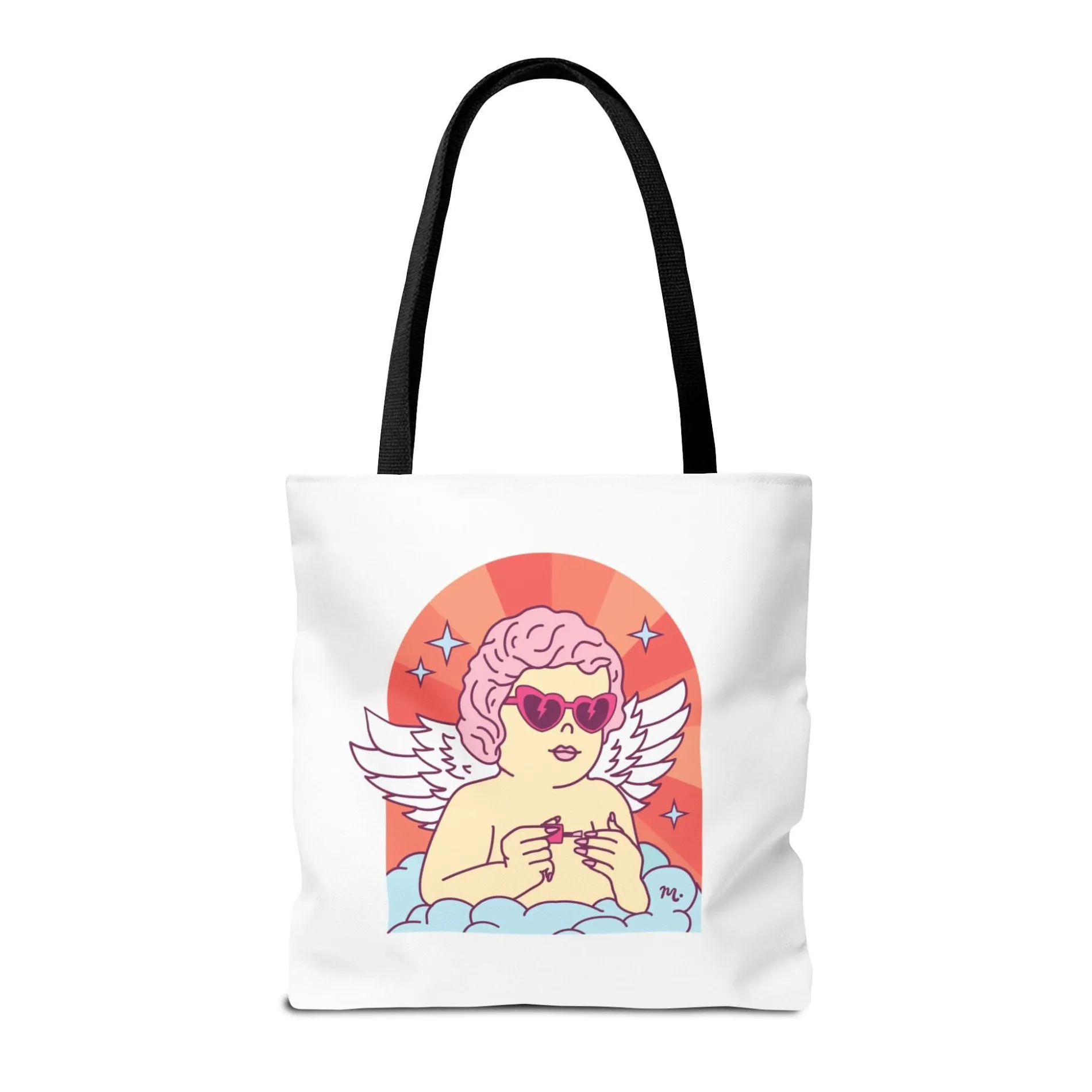 Cupid's Nail Spa Tote Bag