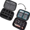 Deluxe Stamping Plates and Polish Holder Case - Jet Black