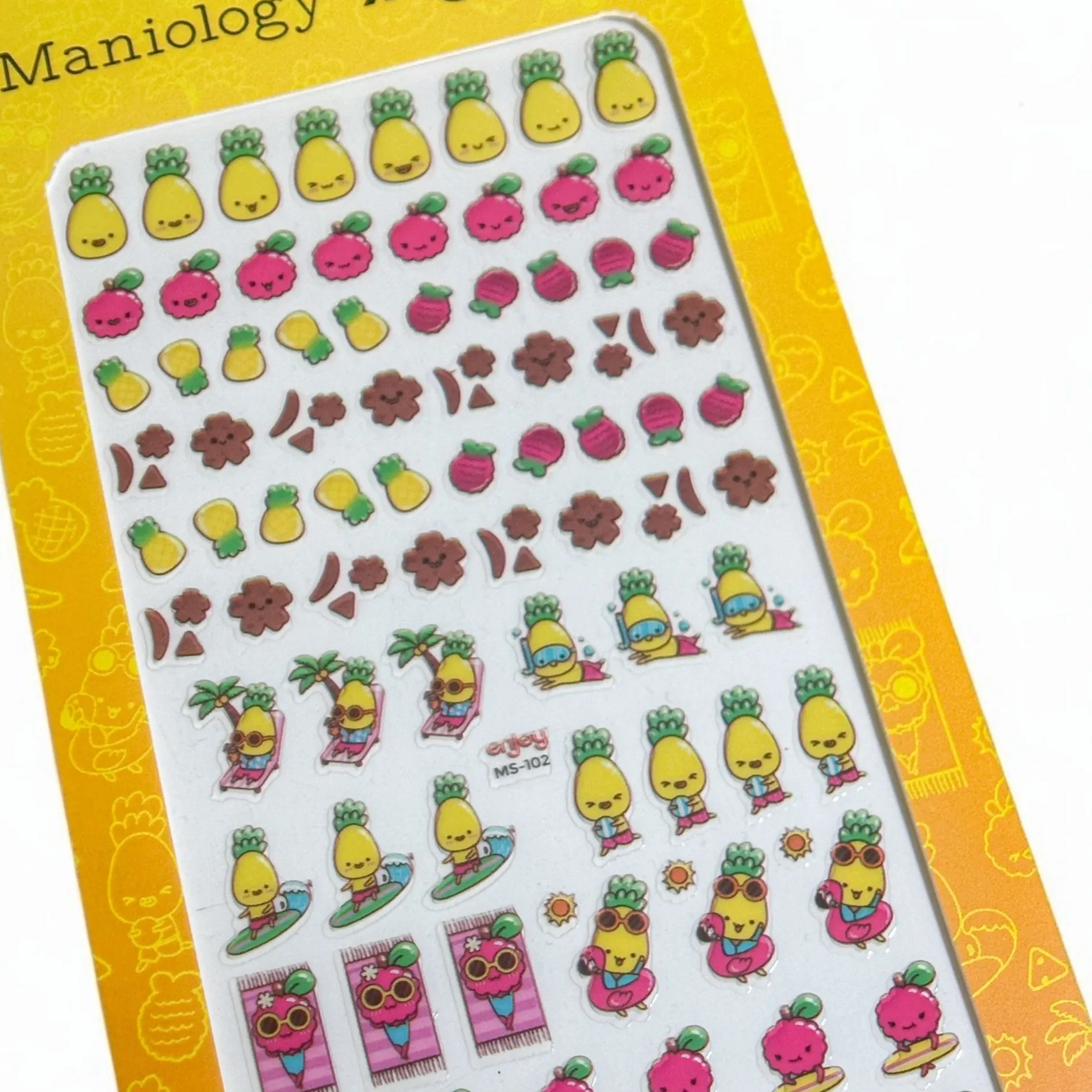 Enjoy Snacks x Maniology - Snacks Heaven Nail Art Sticker