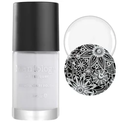 Essentials Primary Collection: Bam! White (B170) Classic White Stamping Polish