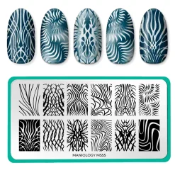 Fashion Forward (M555) - Nail Stamping Plate