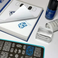 Fine China Mini Sticky Stamper Station - Nail Art Planner & Stamper Cleaner