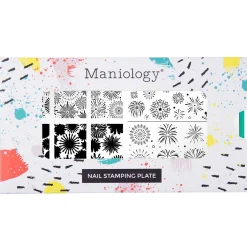 Fireworks Frenzy (M445) - Nail Stamping Plate