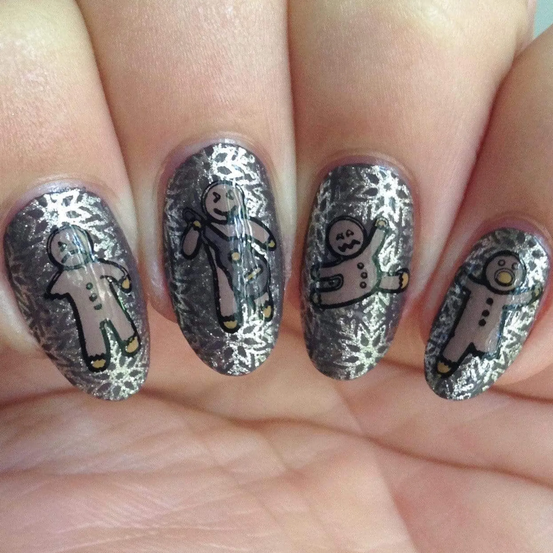 Fleece (B355) - Champagne Metallic Shimmer Stamping Polish
