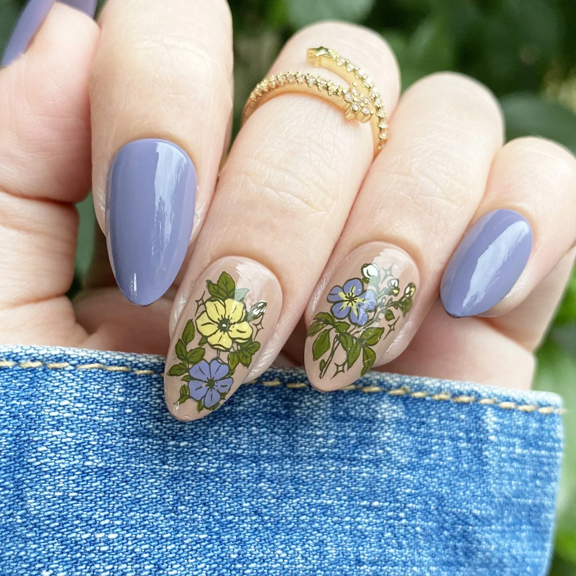 Floral Fantasy (M568) - Nail Stamping Plate