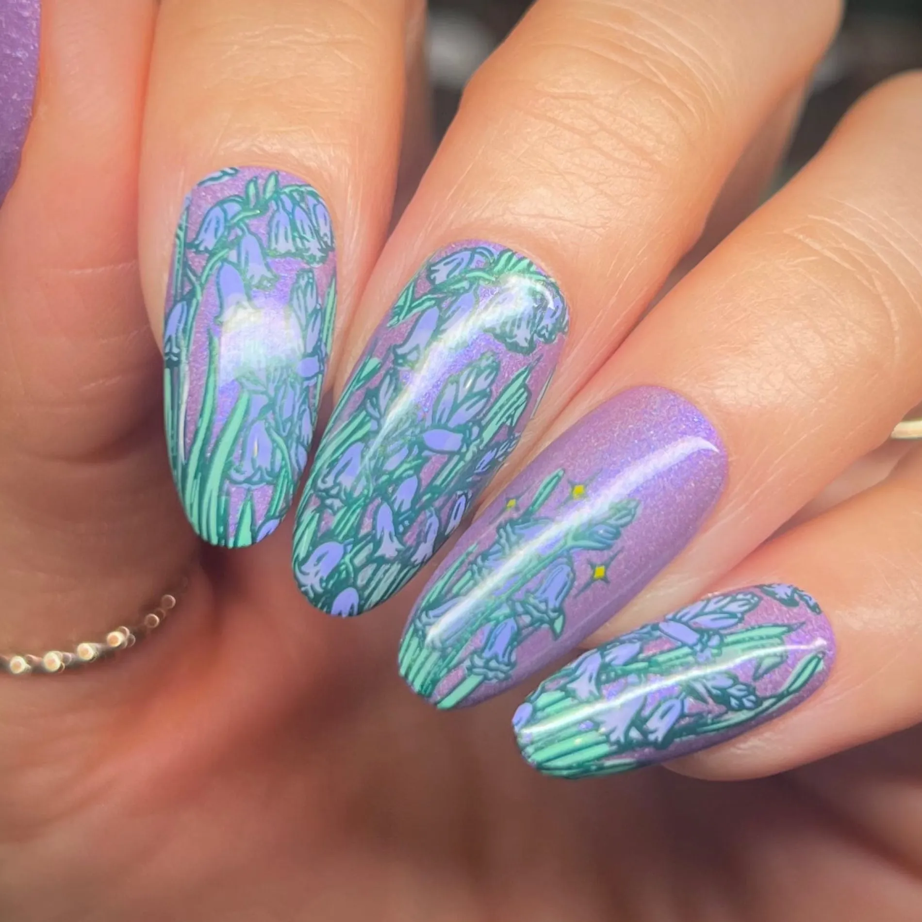 Floral Fantasy (M568) - Nail Stamping Plate