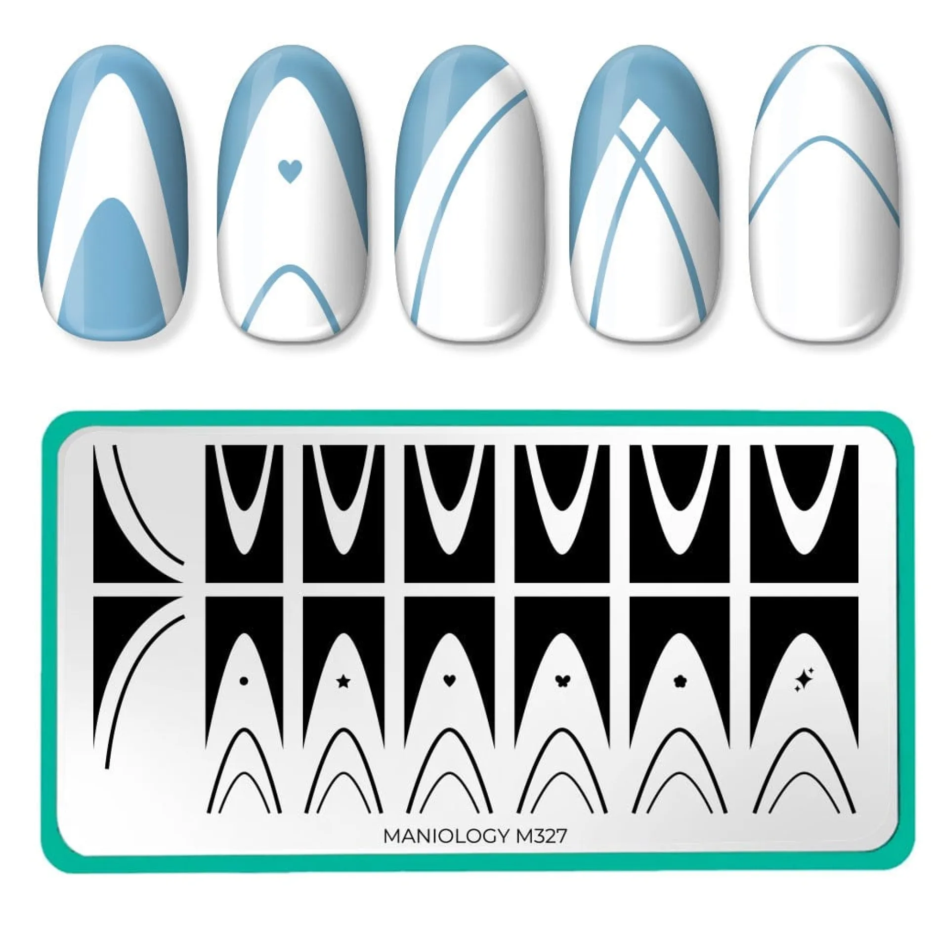 French Connection (M327) - Nail Stamping Plate