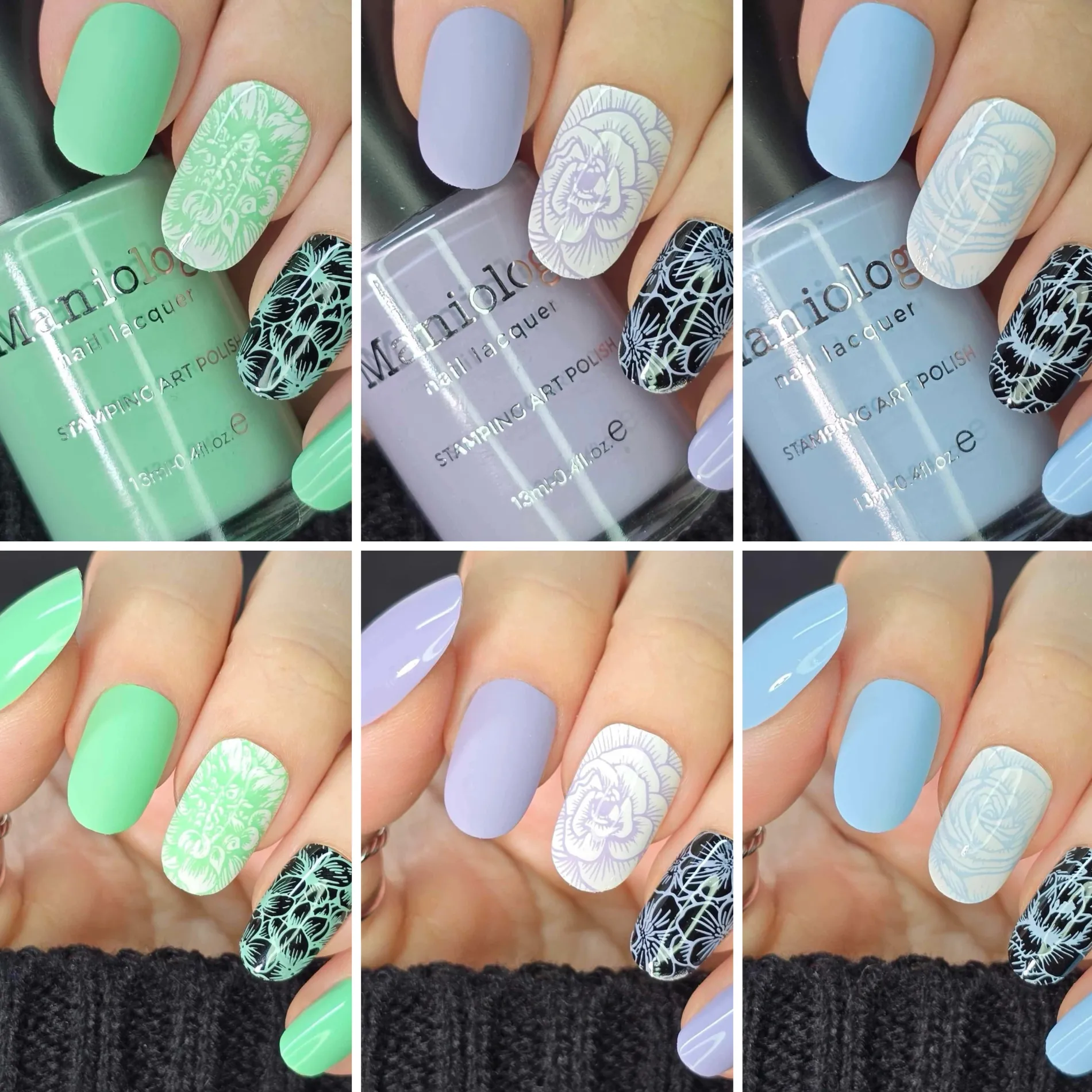 Fresh Start: 3-Piece Cream Stamping Polish Set