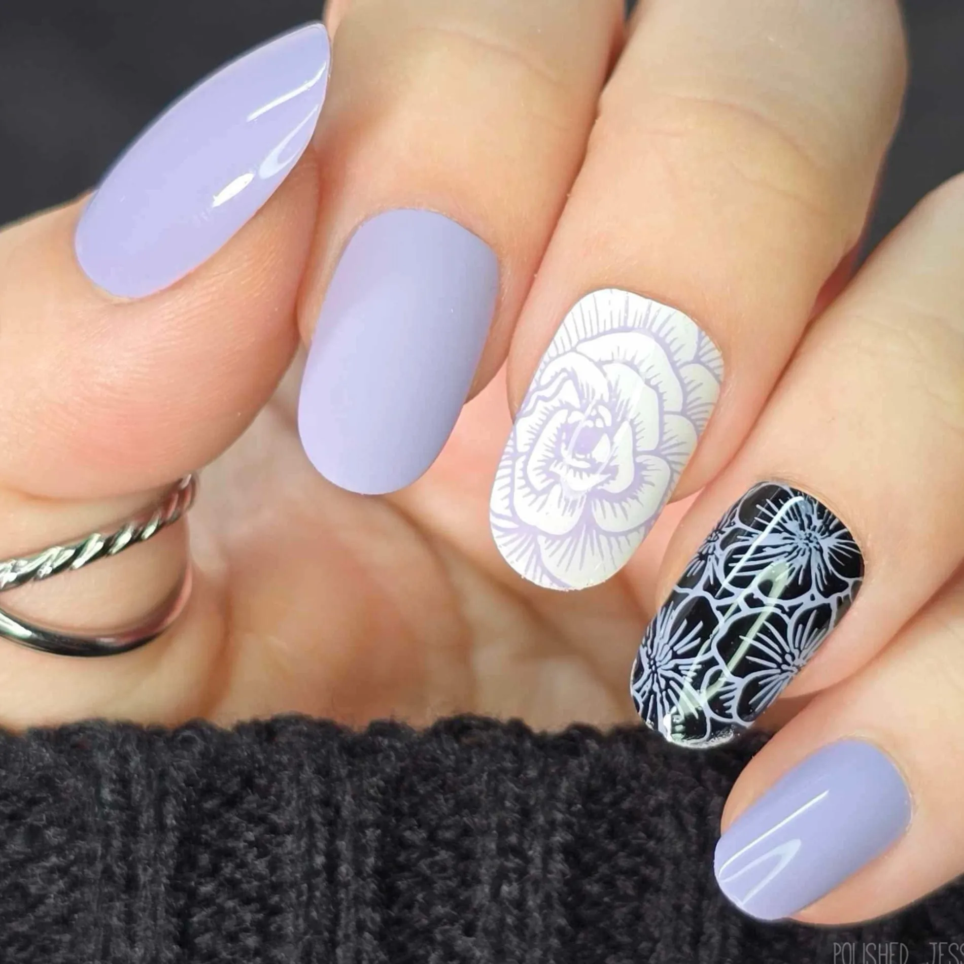 Fresh Start: Radiate (B546) - Purple Cream Stamping Polish