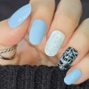 Fresh Start: Renew (B544) - Blue Cream Stamping Polish