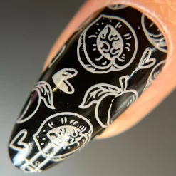 Fruity Cutie: Apricot Kisses (B517) - Orange Cream Stamping Polish