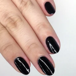 Ghoul Pal (B449) - Black Shimmer Stamping Polish