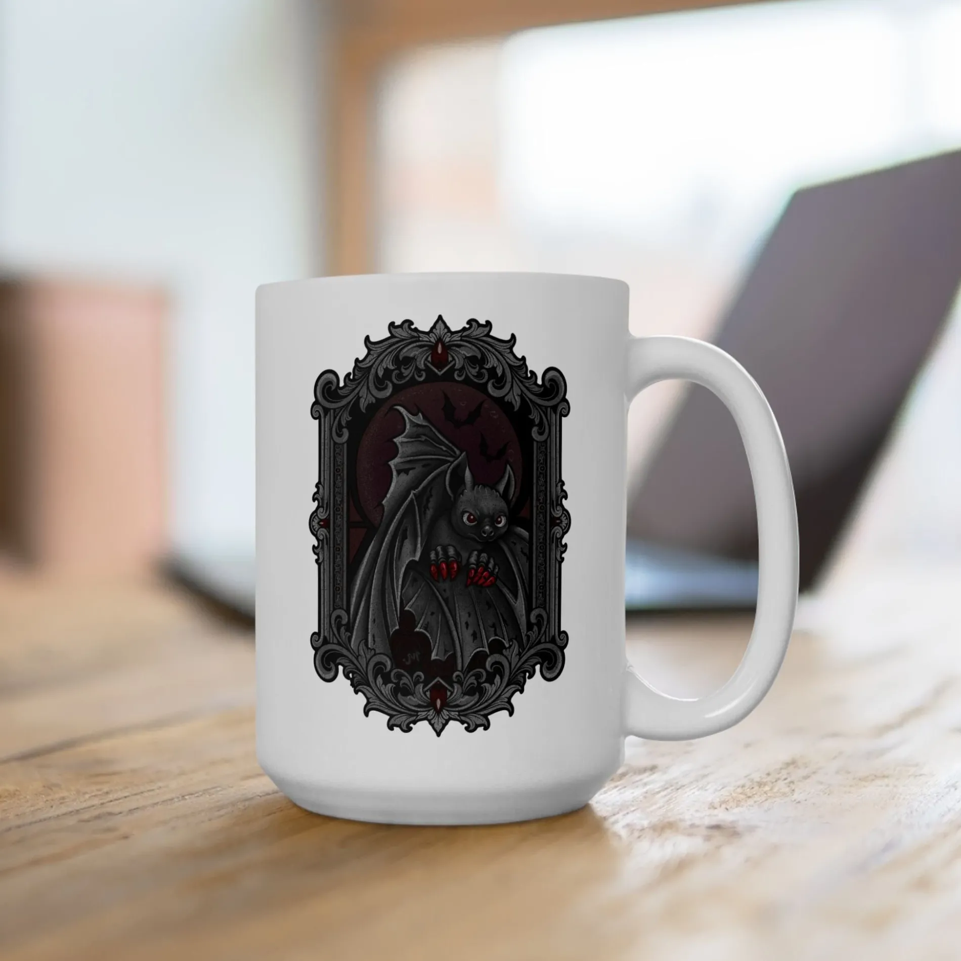 Gothic Halloween Ceramic Coffee Mug 15oz
