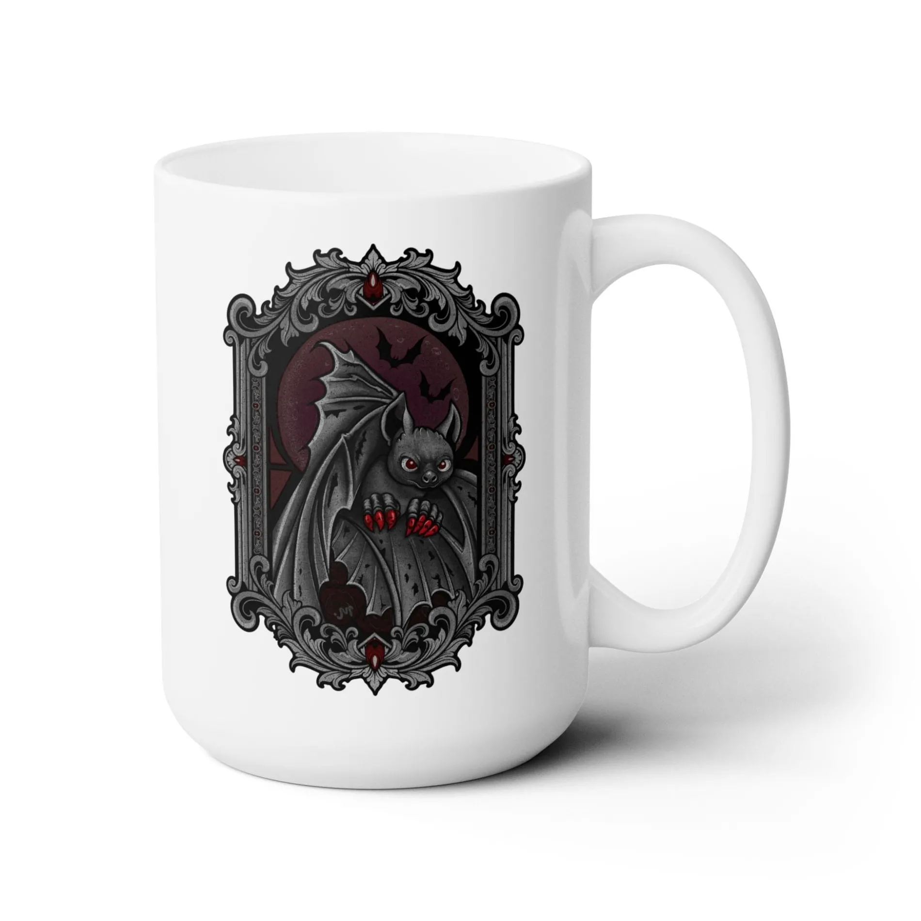 Gothic Halloween Ceramic Coffee Mug 15oz