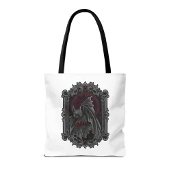 Gothic Halloween Tote Bag