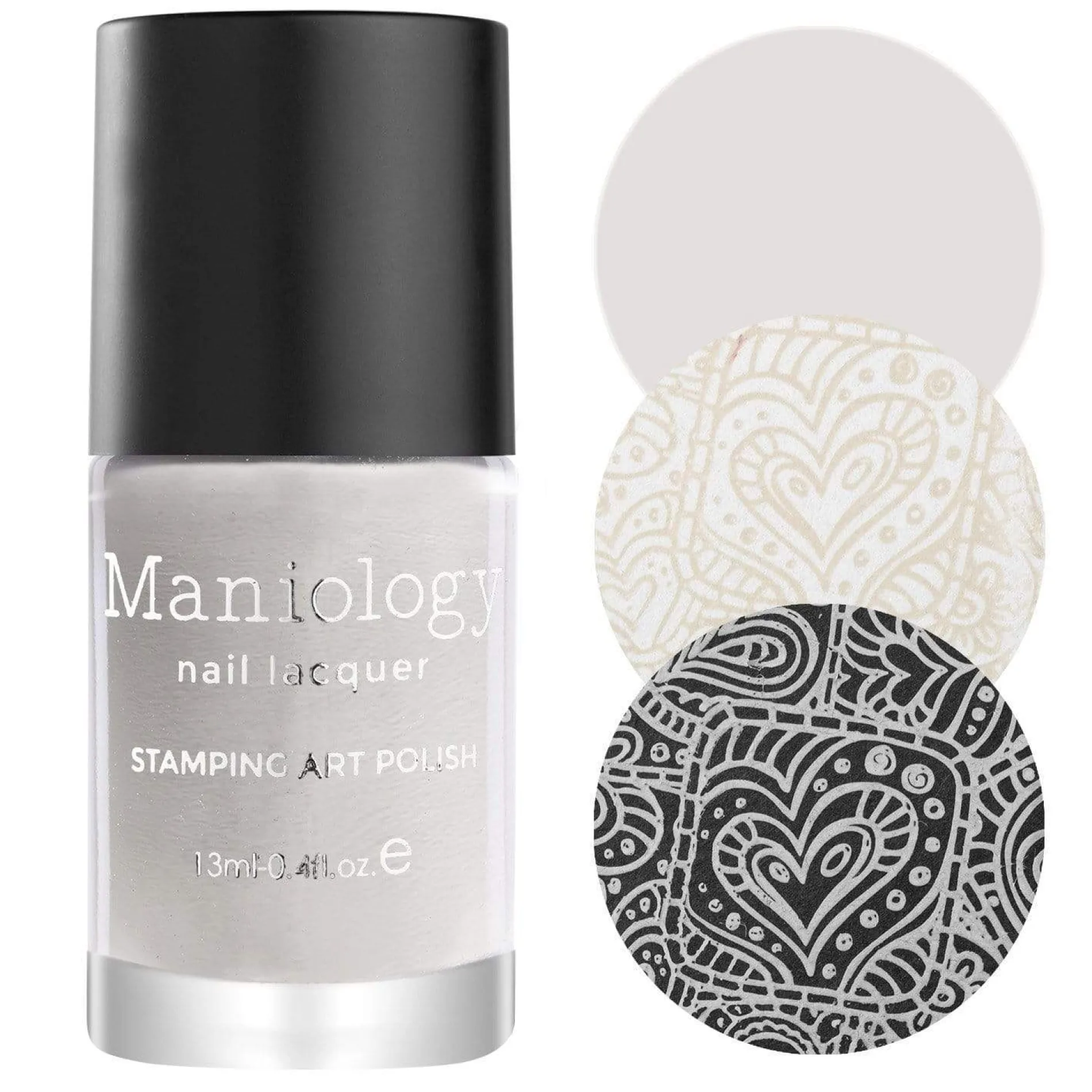 Gray Scale: 3-Piece Gray Stamping Polish Set