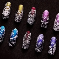 Grimm's Nightfall: Dearest Aurora (B221) - Purple Duochrome Stamping Polish