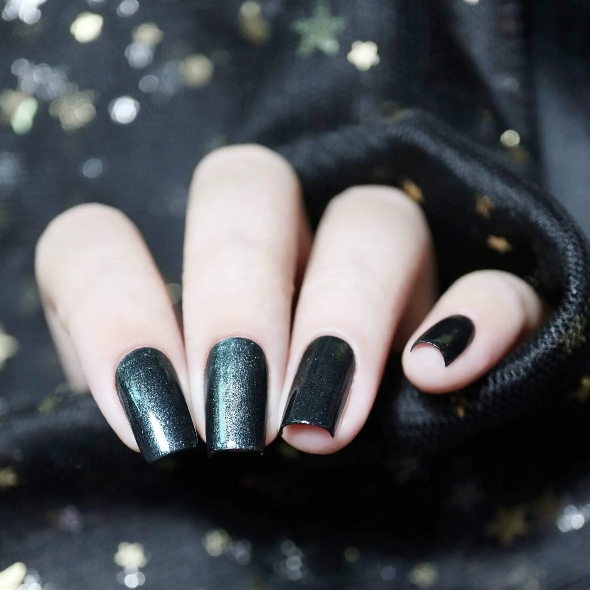 Grimm's Nightfall: 6-Piece Duochrome & Metallic Stamping Polish Set
