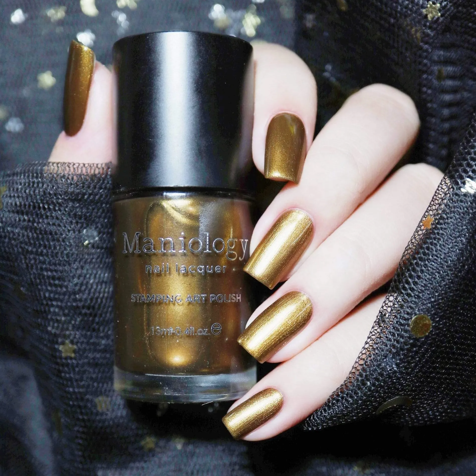 Grimm's Nightfall: 6-Piece Duochrome & Metallic Stamping Polish Set