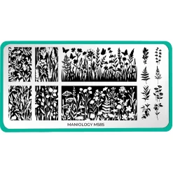 Growing Shadows (M585) - Nail Stamping Plate