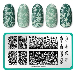 Growing Shadows (M585) - Nail Stamping Plate