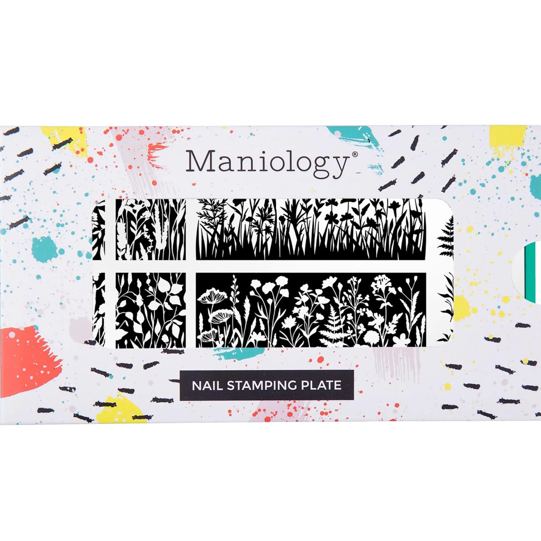 Growing Shadows (M585) - Nail Stamping Plate