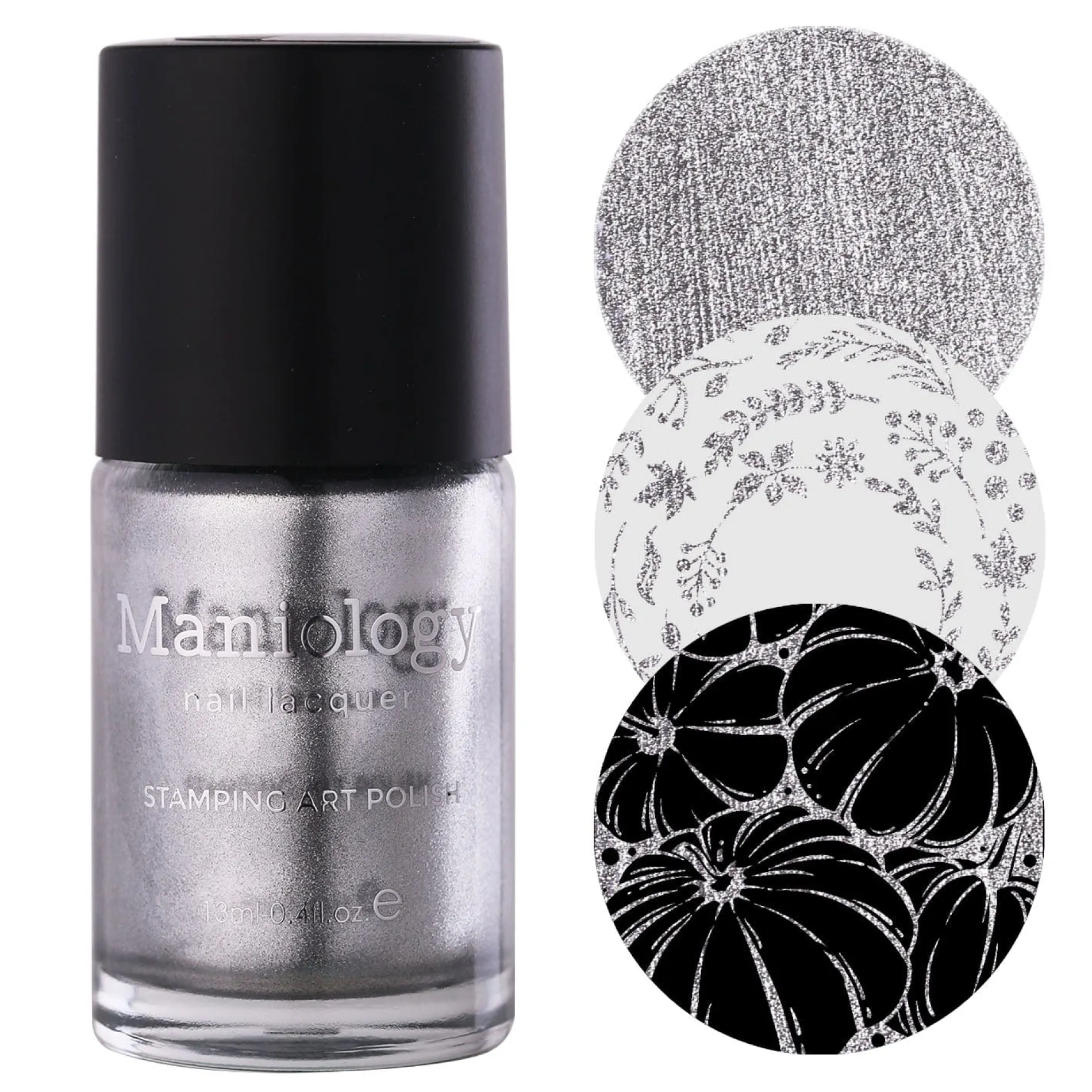 Harvest Hues: Silver Birch (B530) - Silver Metallic Stamping Polish