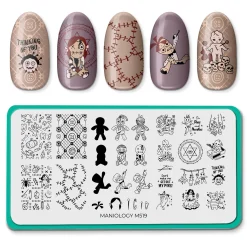 Hella Voodoo (M519) - Nail Stamping Plate