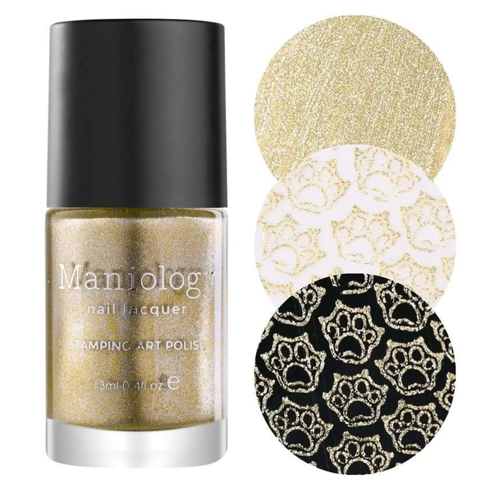 Holiday Party Collection: It's Lit (B262) - Gold Metallic Stamping Polish