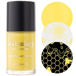 Honeydew (B471) - Cream Yellow Stamping Polish