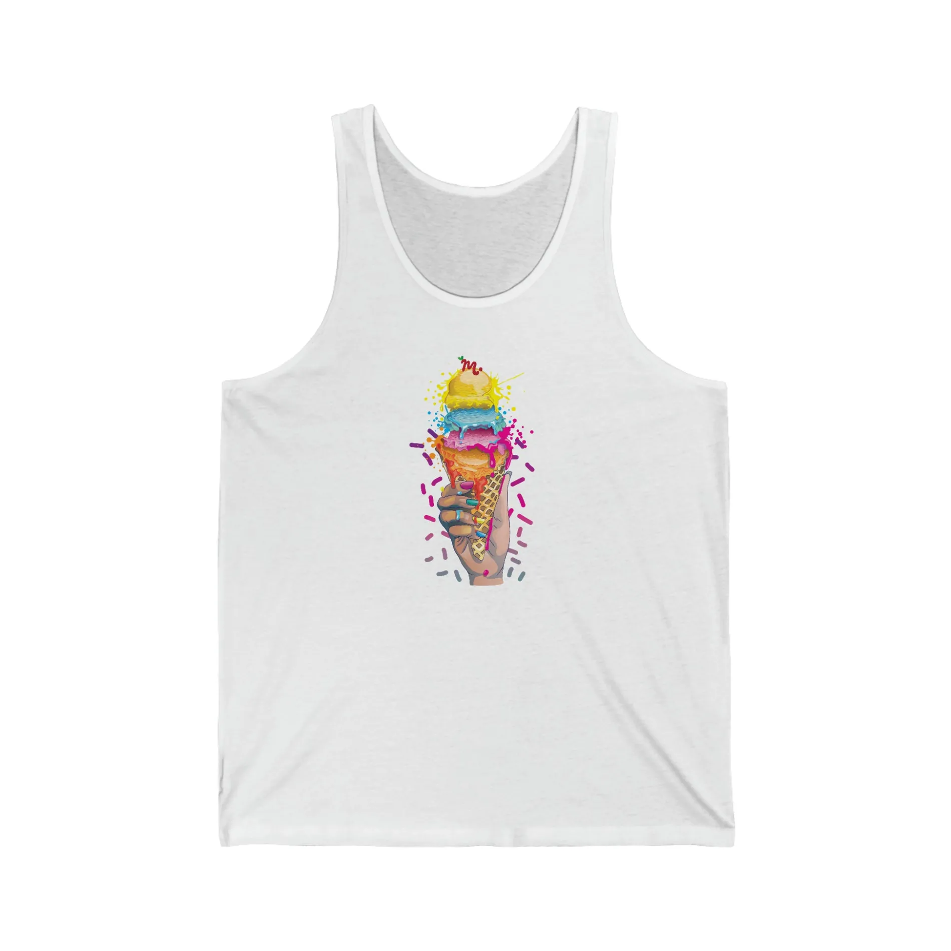 Ice Cream Nails - Jersey Tank Top