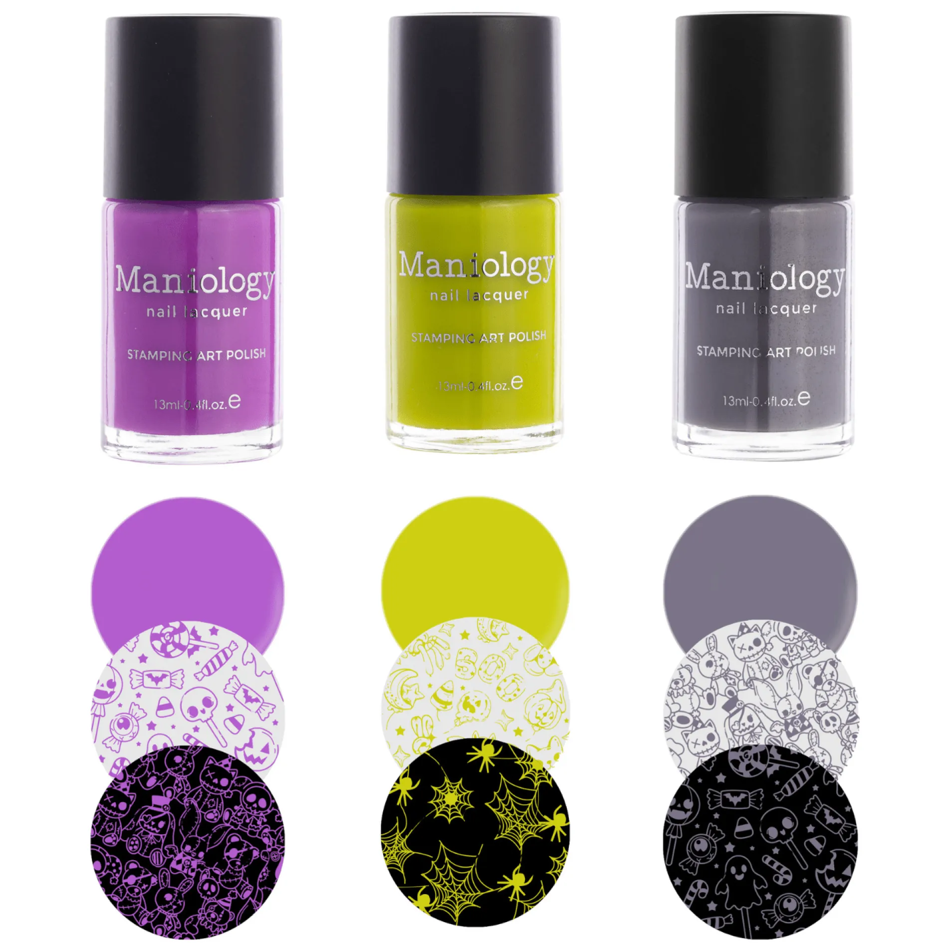 Illusionist: 3-Piece Cream Stamping Polish Set
