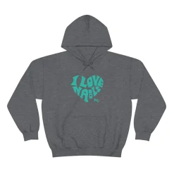 I Love Nails - Heavy Blend Hoodie Sweatshirt