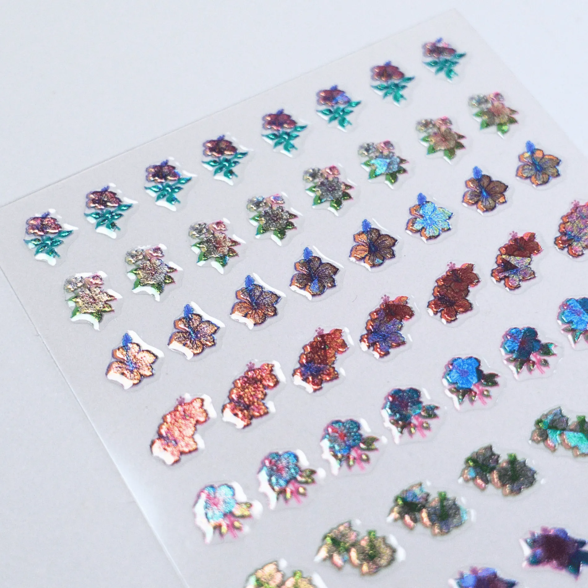 Island Hibiscus (MS-133) - Nail Art Sticker